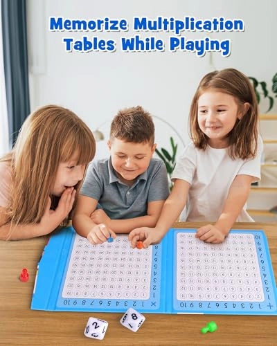 Magnetic Addition Multiplication Game Board - 8-12