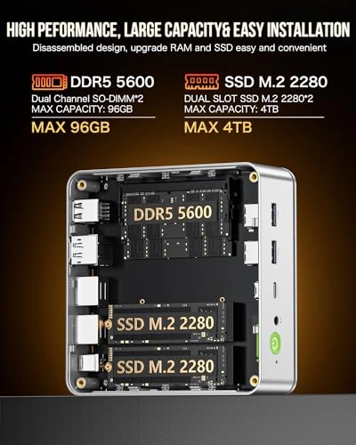 NucBox K9 - Core Ultra 5 125H 32GB 1TB
