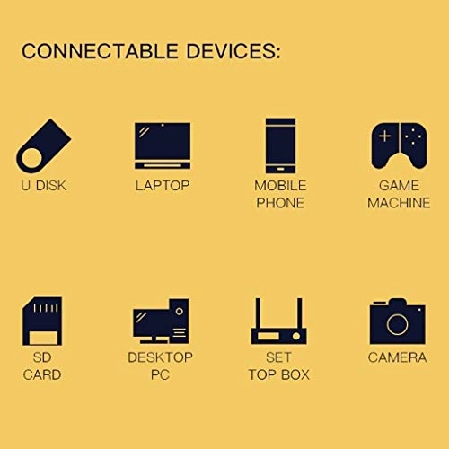 Portable LED mini projector