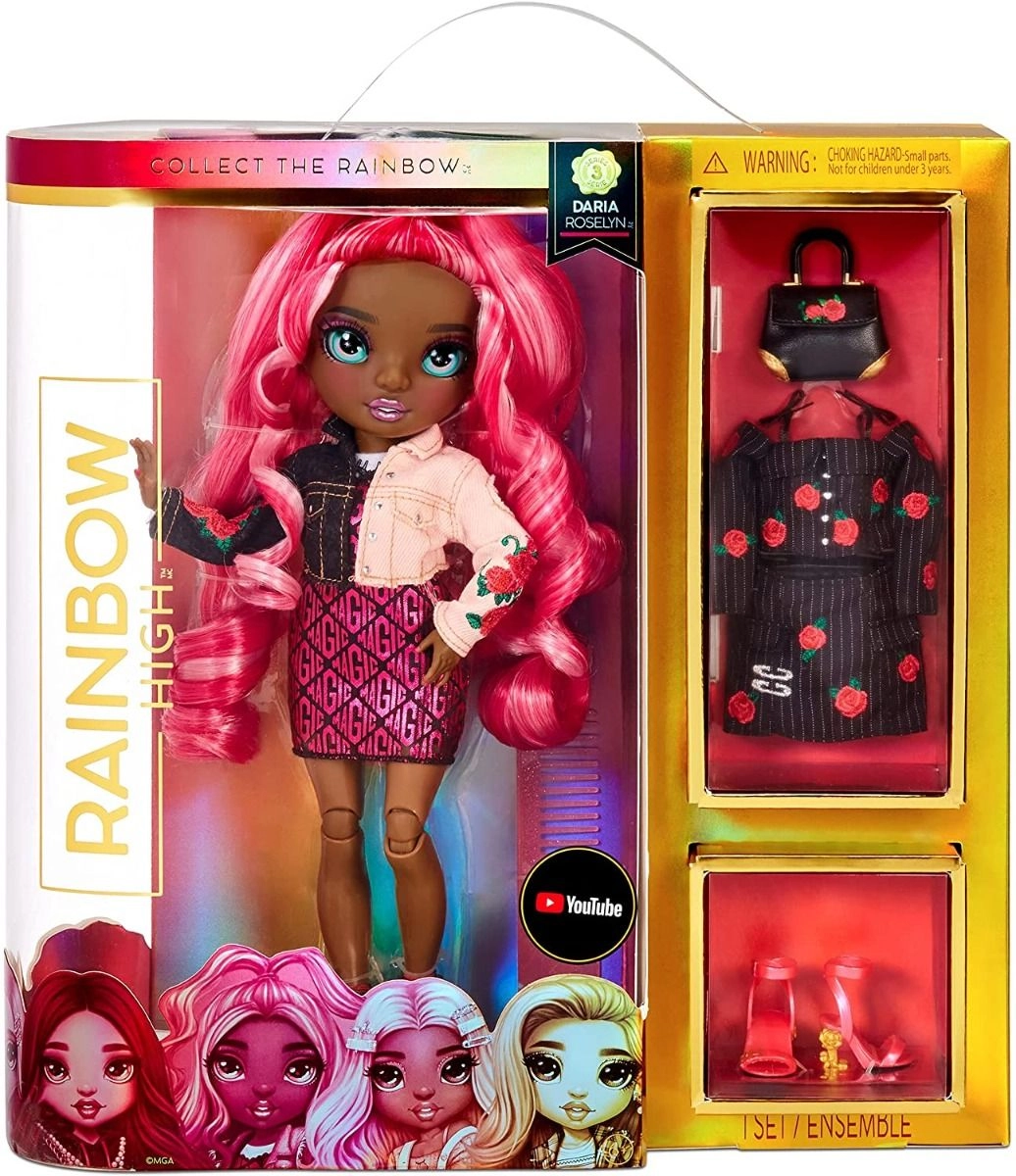 Daria Roselyn Fashion Doll - Rose 2 complete doll outfits