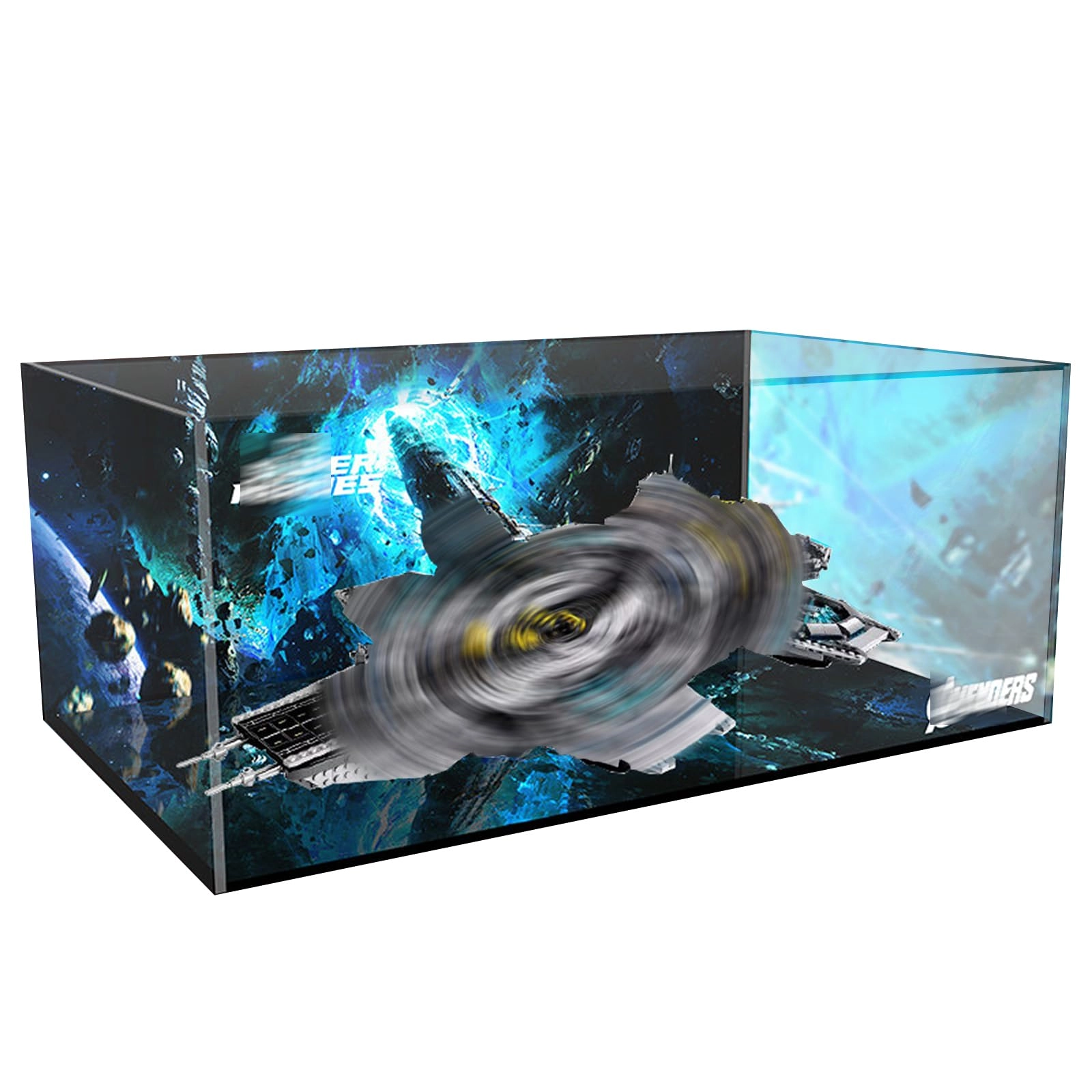 Generisch Display Case - Compatible with LEGO 76042 86 x 51 x 35 cm Acrylic