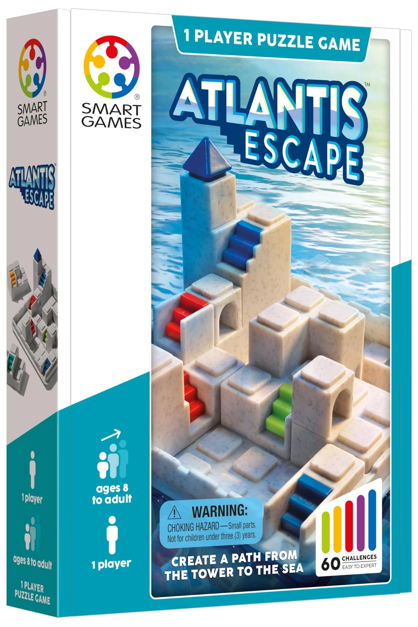 Atlantis Escape Puzzle - Compact Logic Game
