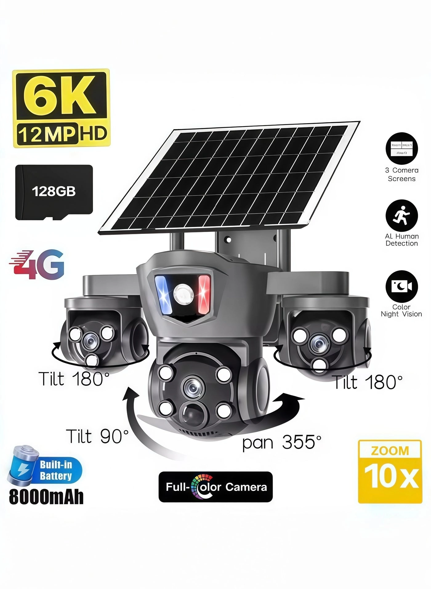 Generic Outdoor Security Camera 6K