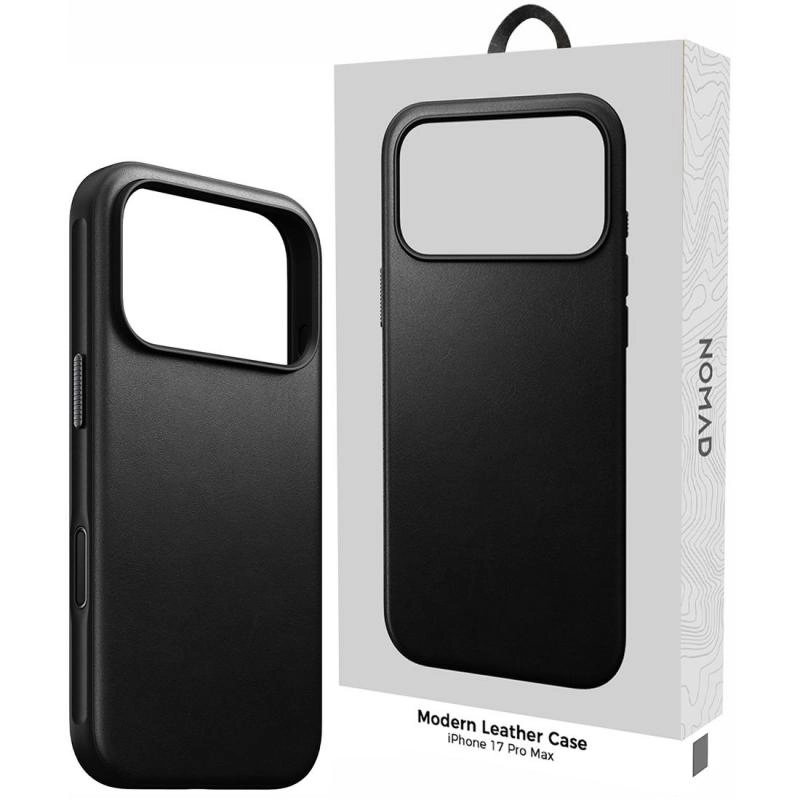 Modern Leather Back Cover Mobile Case with MagSafe for iPhone 15 Plus