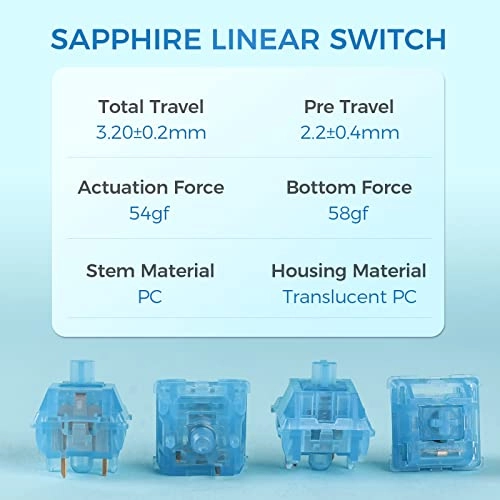 Linear Mechanical Keyboard Switch - 35 piece(s)