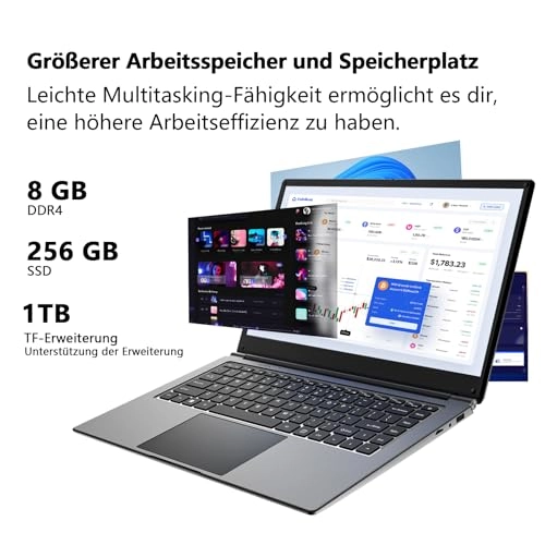 LeadBook T15 - 16'' Celeron 8GB DDR3 256GB SSD