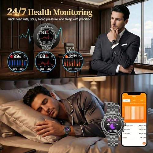 H67 - Rotating Bezel 1.32" AMOLED Bluetooth Call