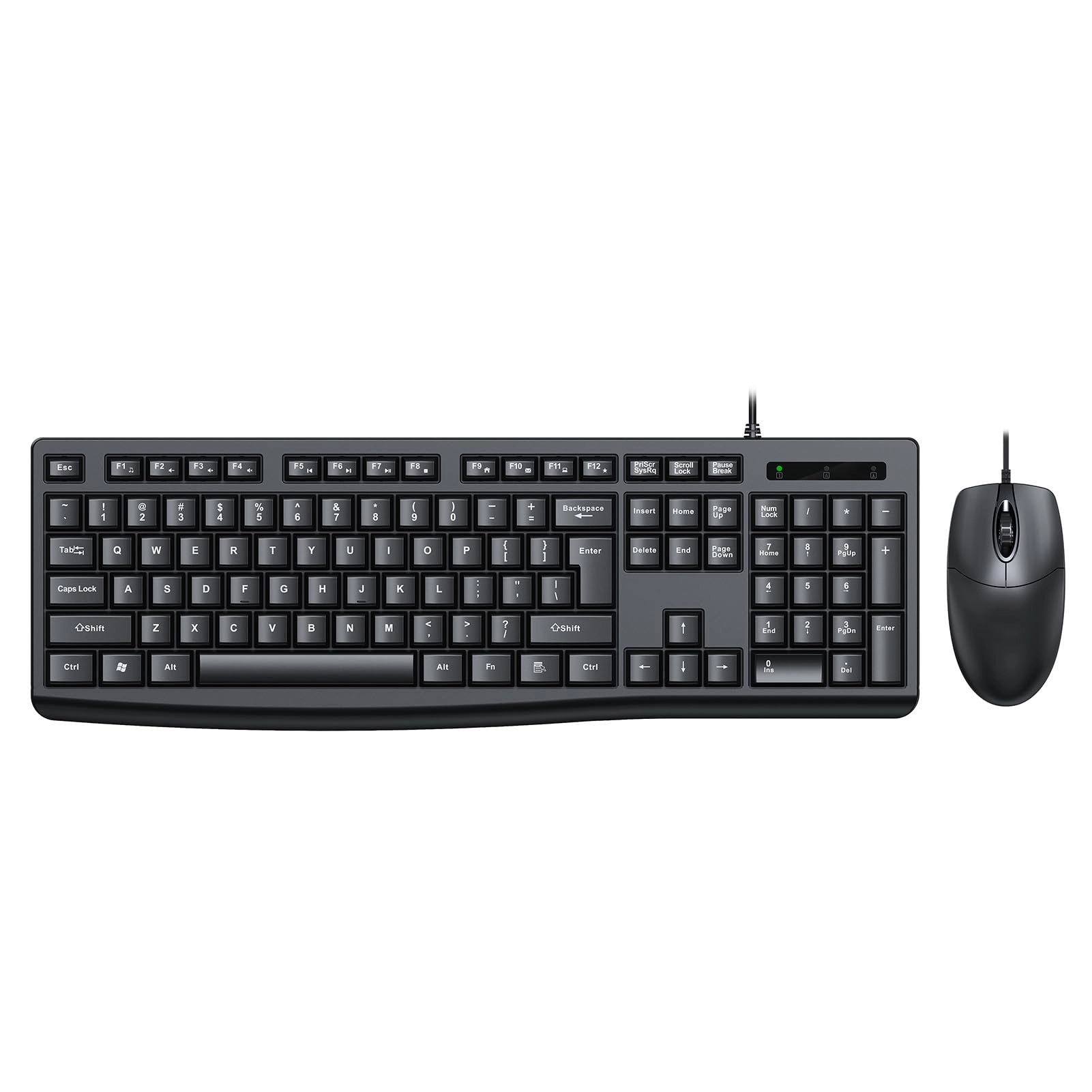 Wired Keyboard and Mouse Combo - Wired