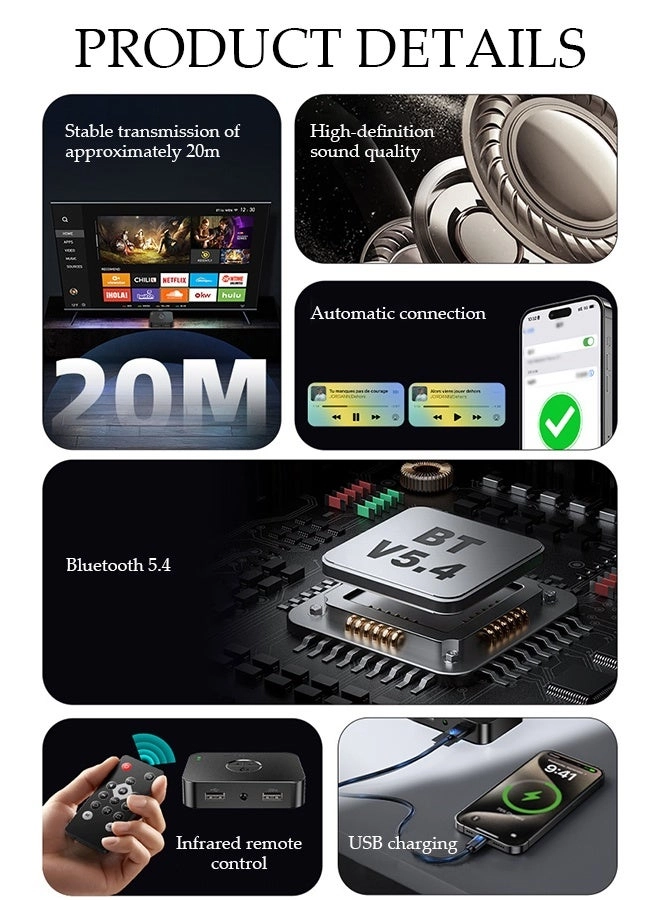 JC02954CY - Bluetooth 5.4 USB