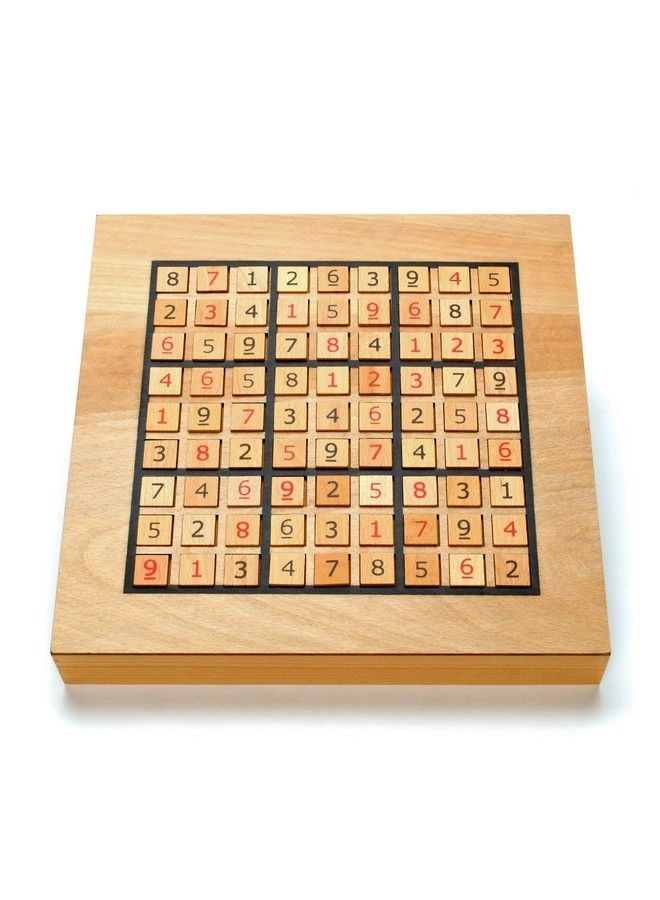 Sudoku Board - Wooden Number & Thinking Tiles 11 In