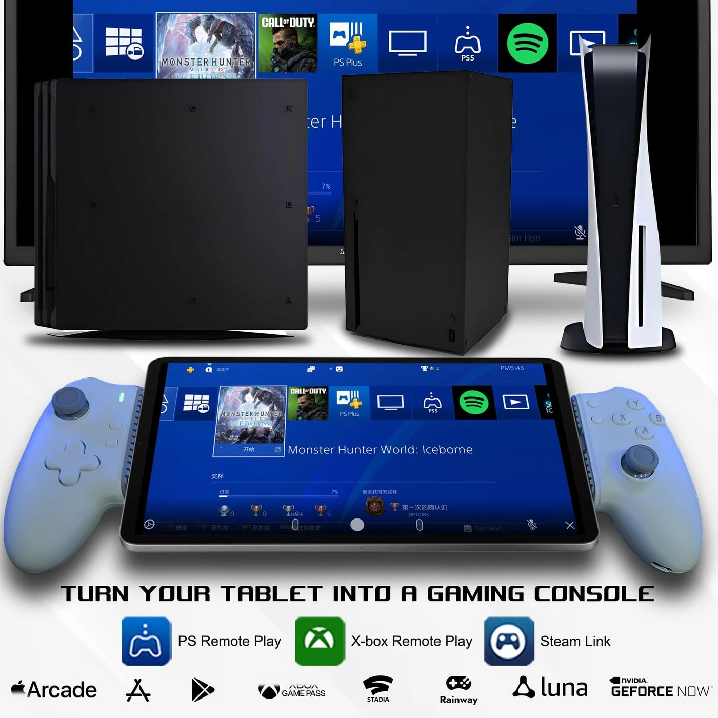 USB C Mobile Gaming Controller