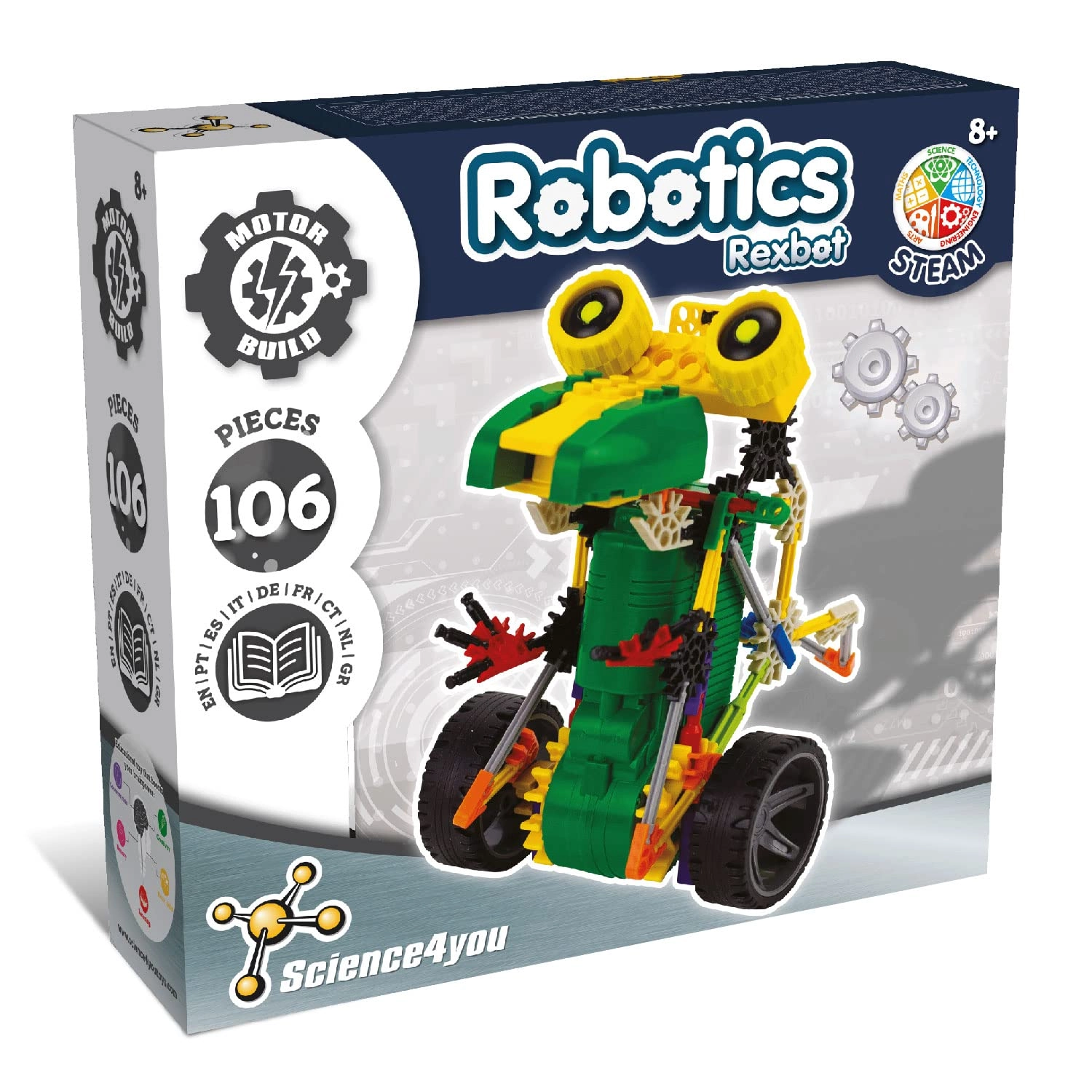 Science4You Robotics Rexbot Physics - 8-14 years 106 pieces