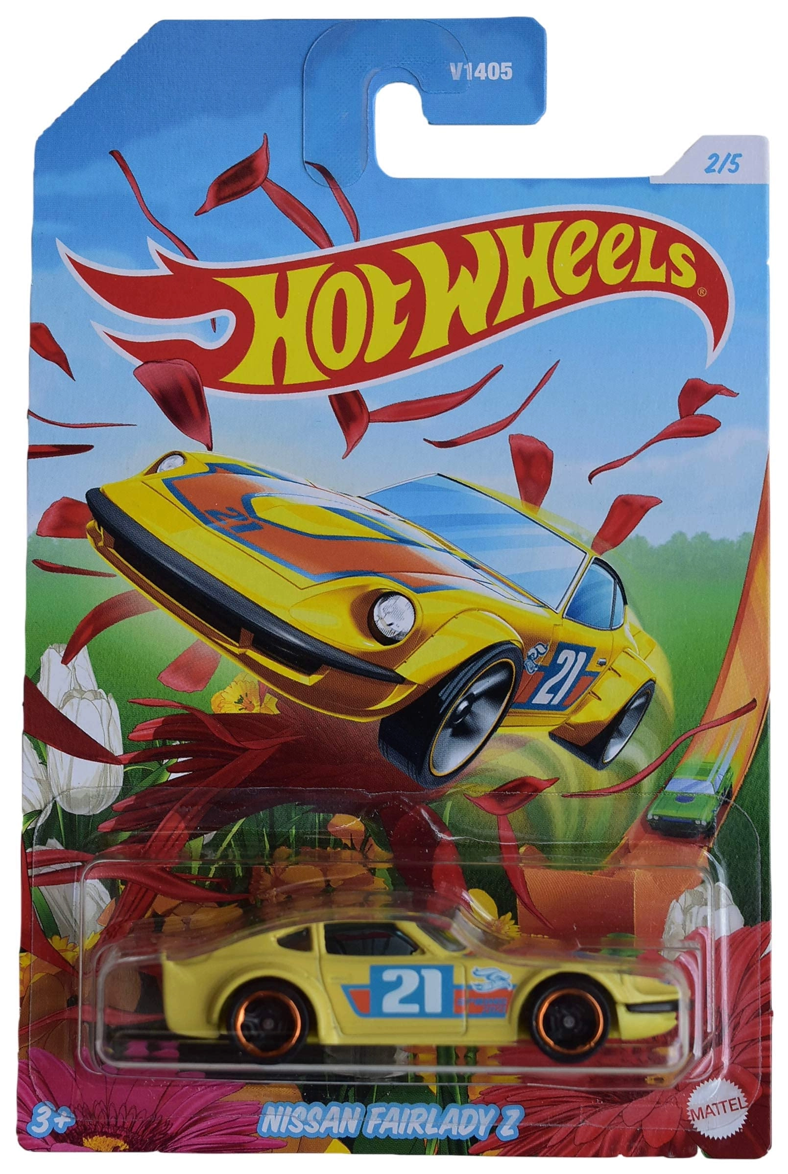 Hot Wheels Nissan Fairlady Z - Yellow Easter 2/5