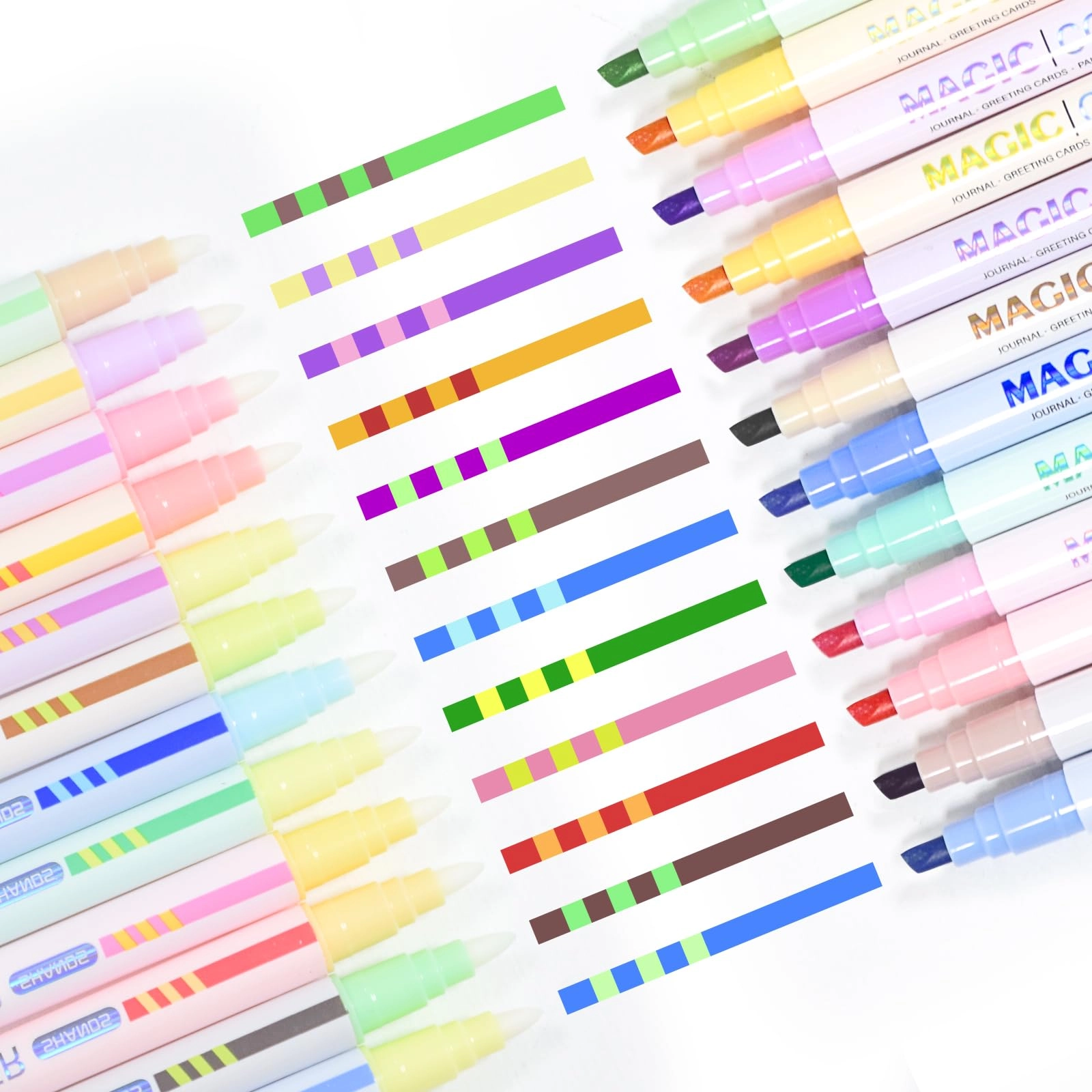 Saiyidianshang EZL-3078-02 - Multicolor dual-tip