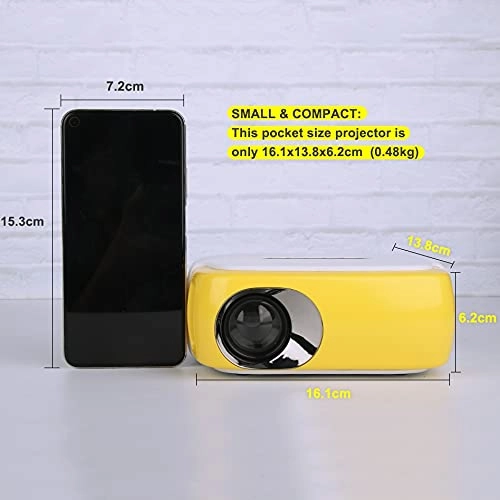 Mini Projector - 2000 lumens 640*360