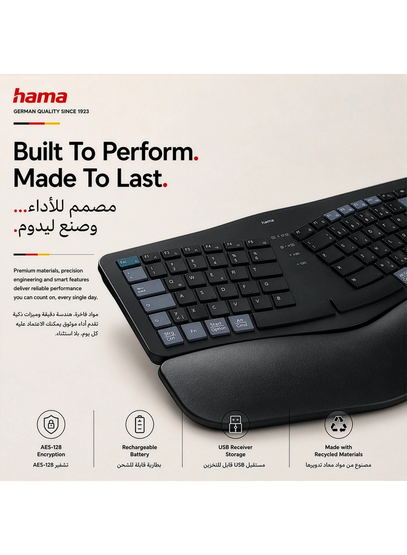 WK-900 Ergo - EN Wireless