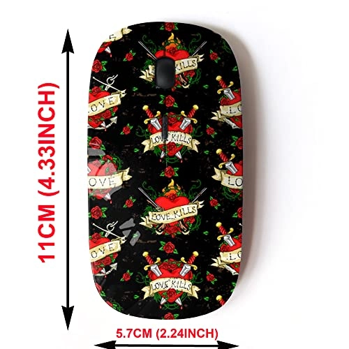 2.4G Cute Pattern Mouse - USB