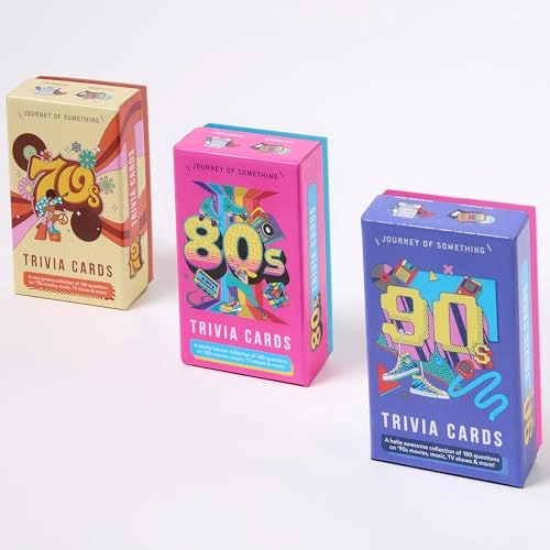 80s Trivia Card Game - English Adult