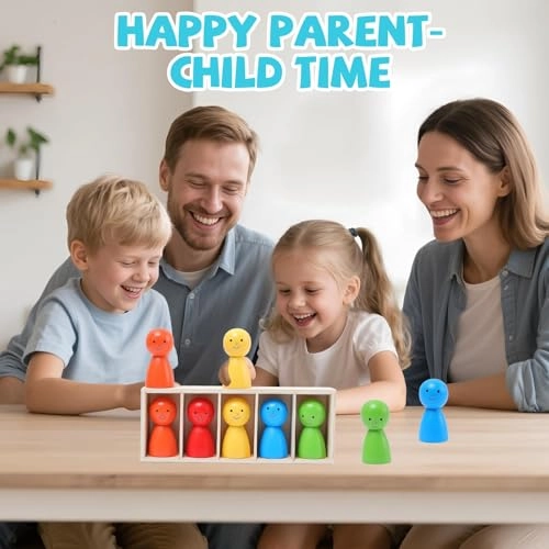 Color Matching Bottle Challenge Game - 8-12 10 pieces