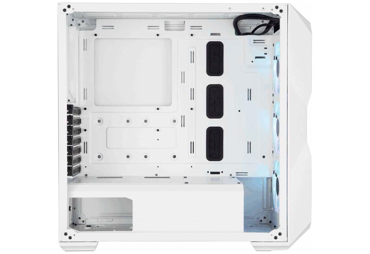 TD500 Mesh - Fully tempered glass side panel Mid-tower PC case