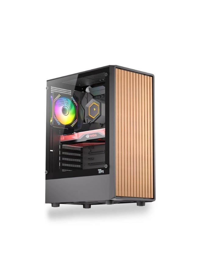 TWISTED MINDS WOODX - Tempered Glass Side Panel Mid Tower