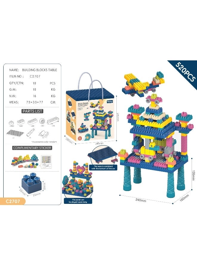 Particle Building Block Table - DIY