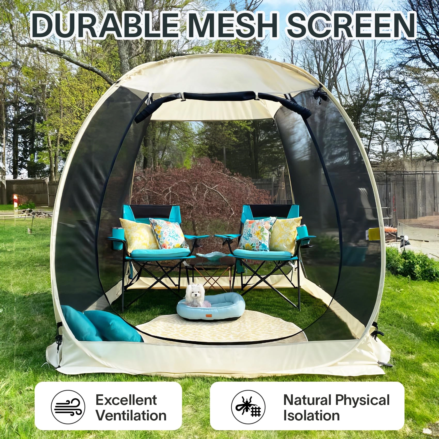 Pop Up Screen House - 9 square meters