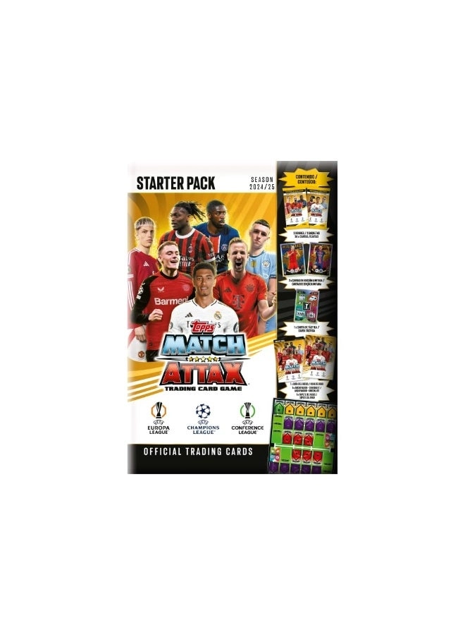 Match Attax UEFA Champions League 2024/25 Starter Pack - 27pcs