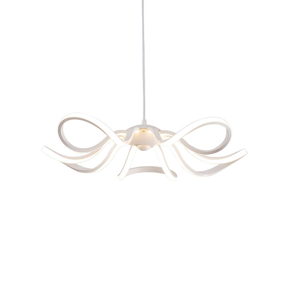 LED Petal Chandelier - warm Light Dimmable