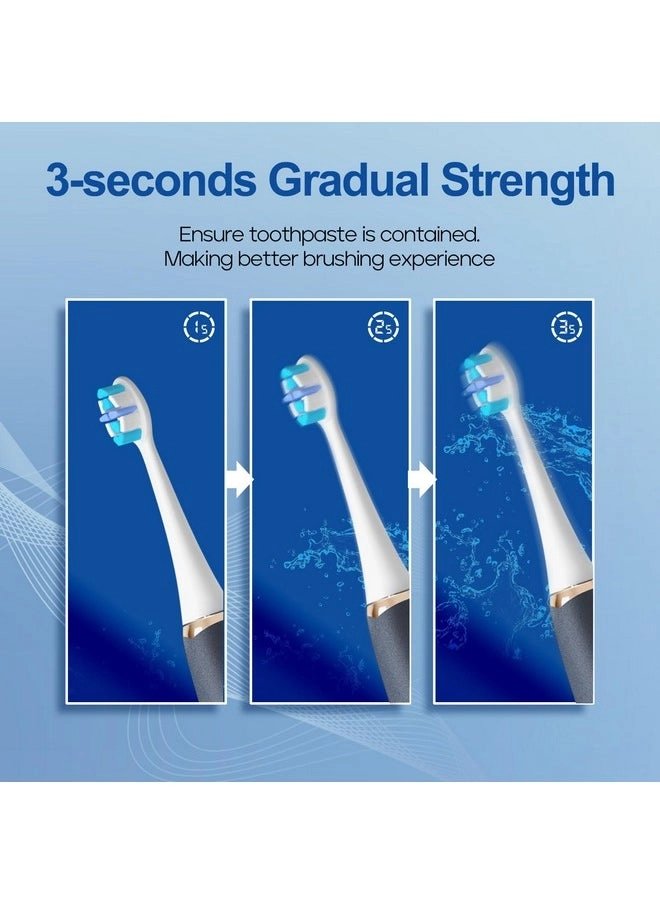SG-2753 - Ultrasonic Rechargeable 8 Brush Heads 5 Modes