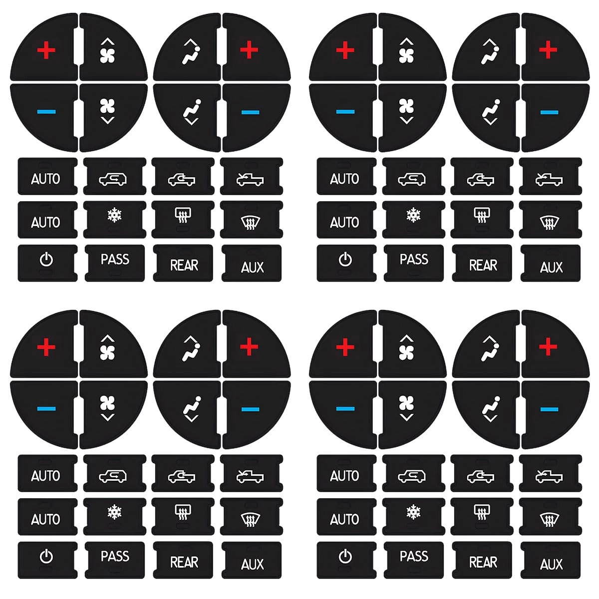 zimisi AC Dash Button Repair Kit