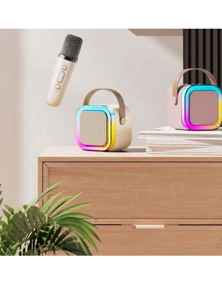 Mini Karaoke Machine - 1 Wireless Microphone