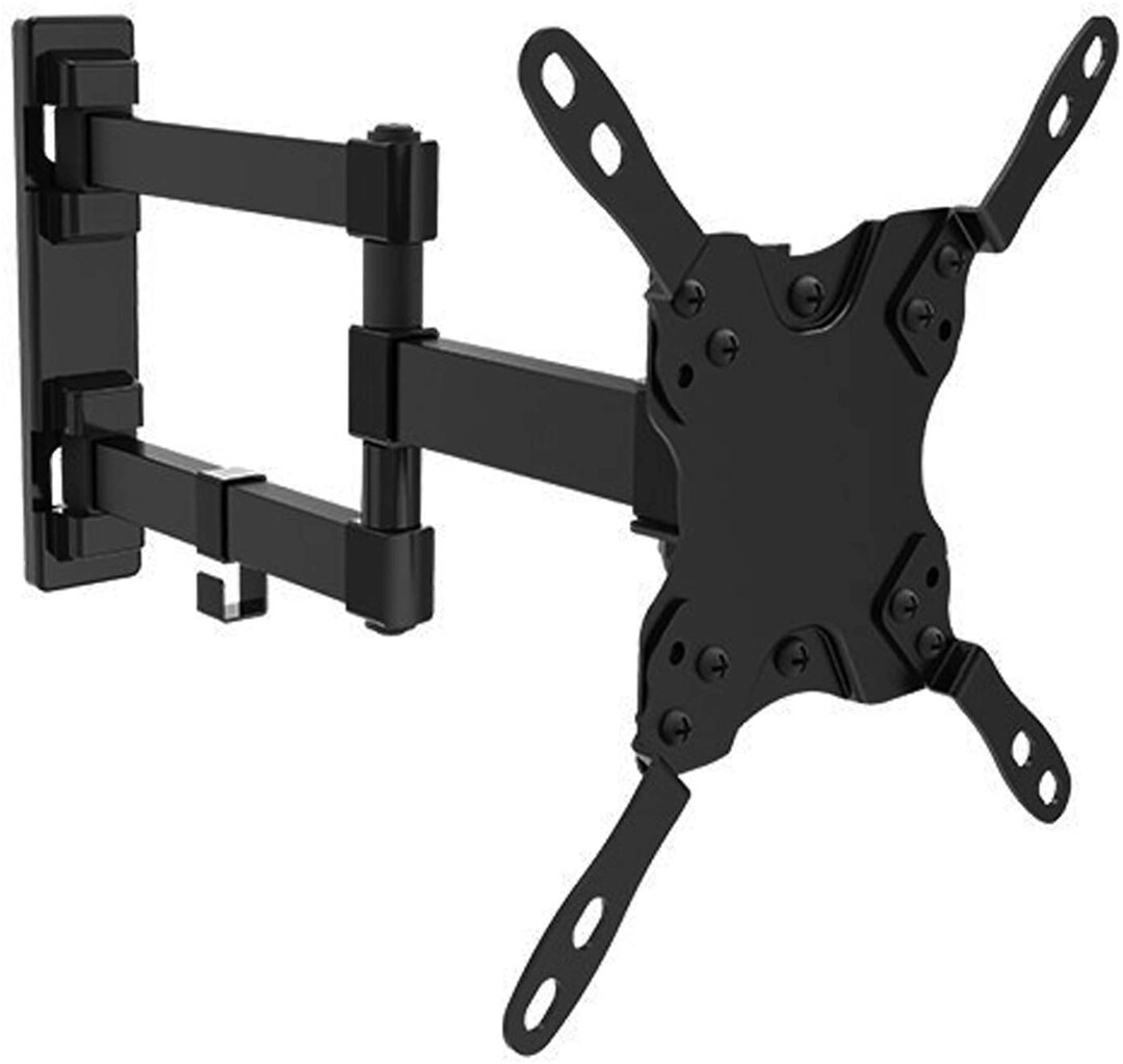 THE HAPPY BUY Head Full Motion Premium TV Wall Mount Bracket & Dual Articulating Arms - 25kg 14 to 43 Inch