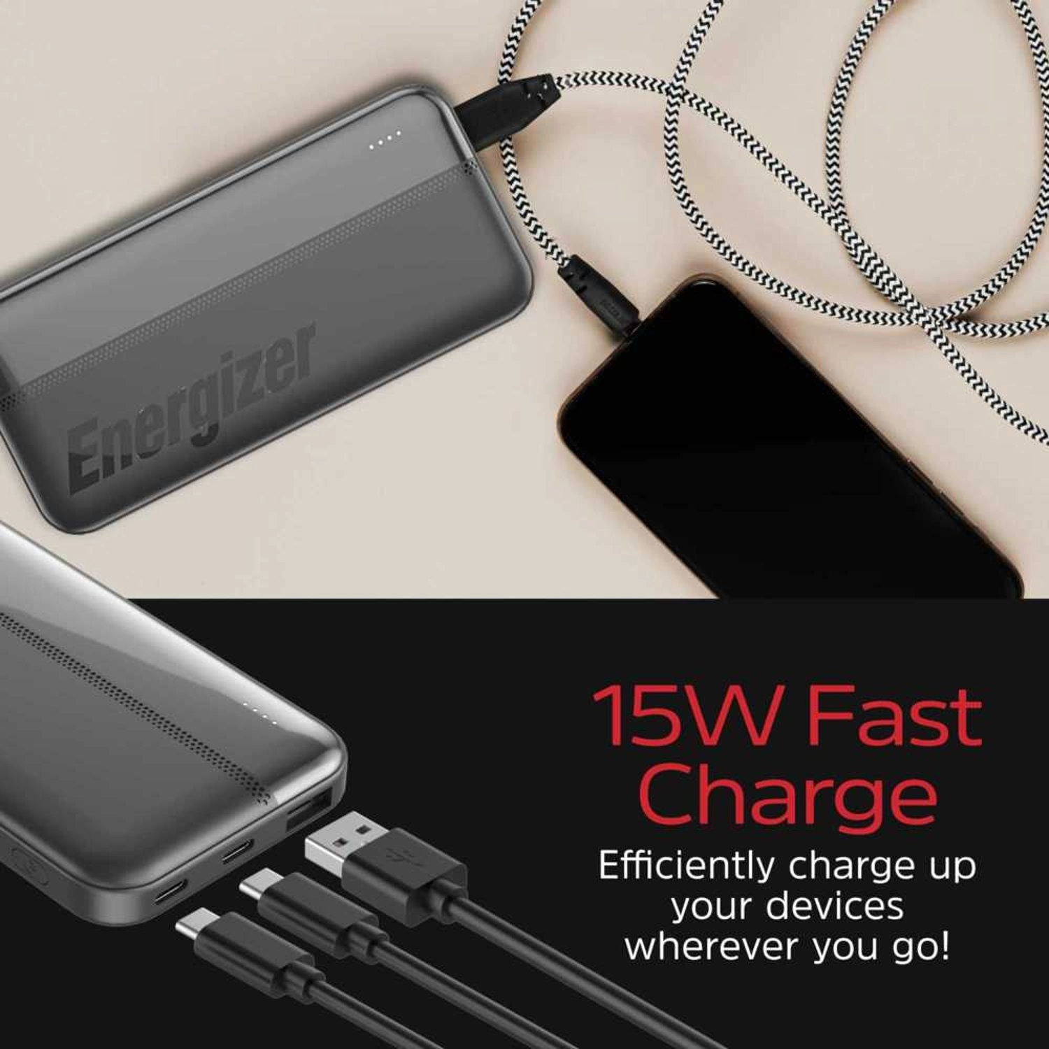 UE10050CC - 10000mAh 15W Fast charging