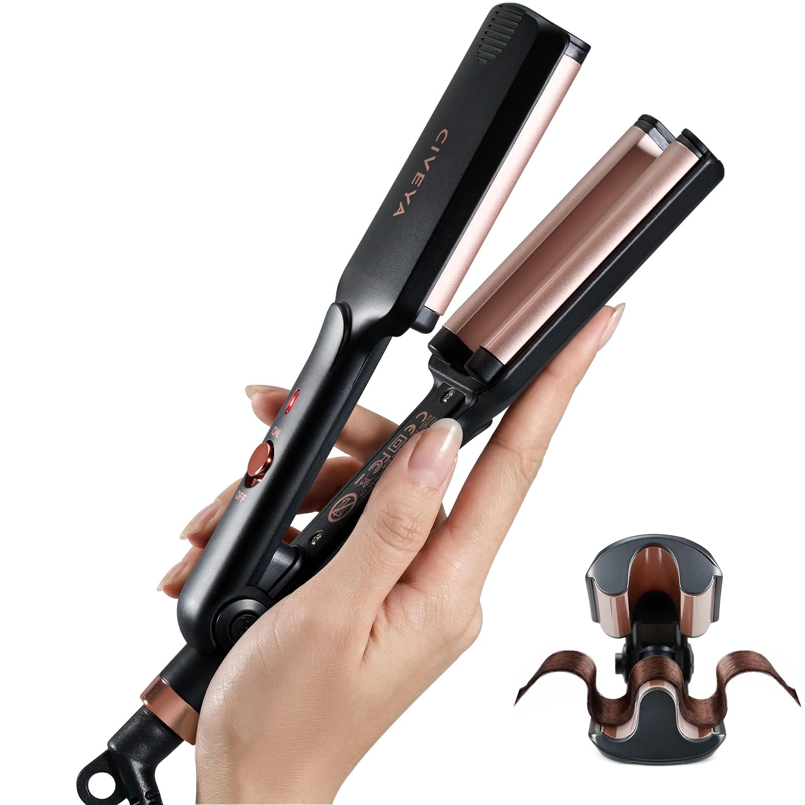 Ningbo Qoozy Electric Appliance Co.,Ltd. Mini Hair Crimper - 1/2 inch