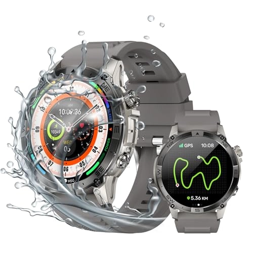 Amoled Military Smart Watch GPS