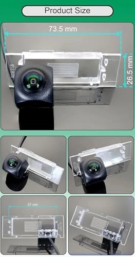 Rear View Camera - Night vision Wire AHD 720P