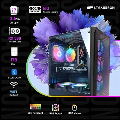 Gaming Desktop PC - Core i7 16GB 1TB