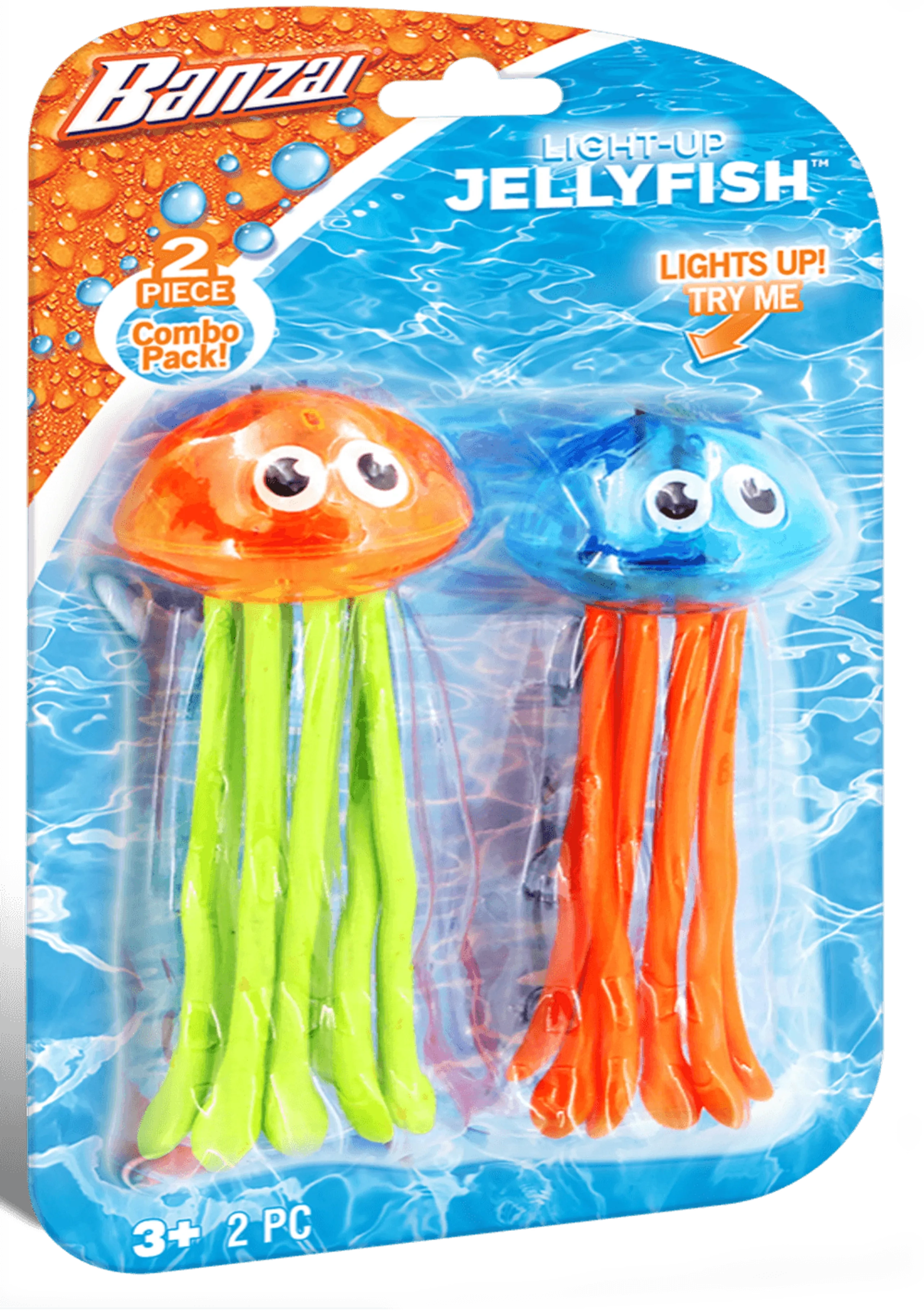 Banzai Light Up Jellyfish - Diving & Swimming Pool Toys
