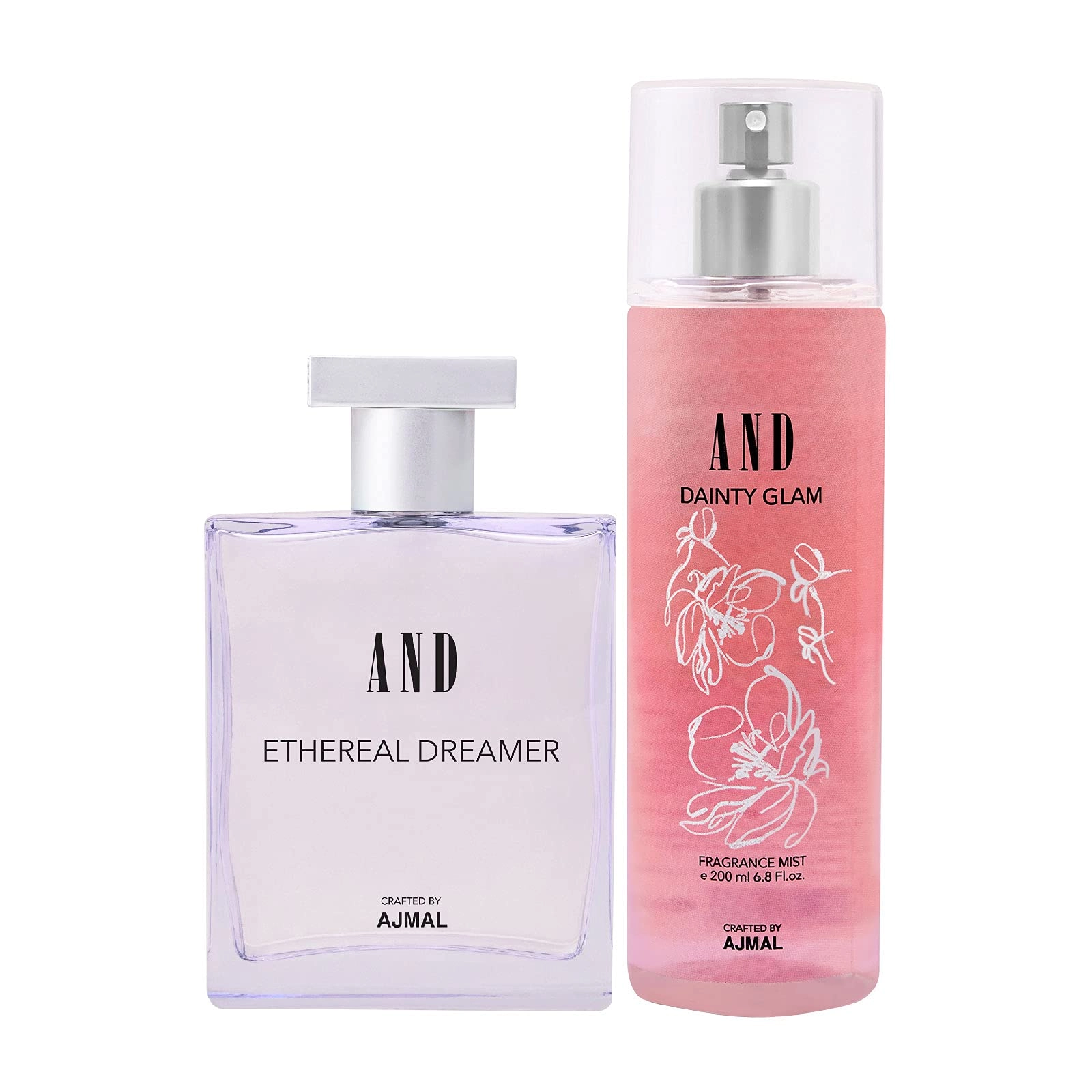 SUHAN AEROSAL Ethereal Dreamer Eau de Parfum - 100ml + Dainty Glam Body Mist - 200ml + Parfum Testers