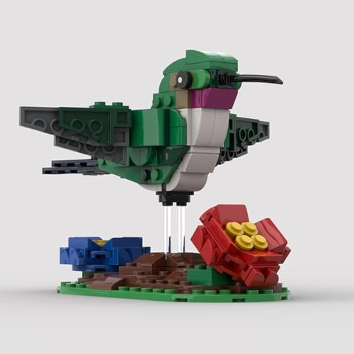 Ruby Throat Hummingbird - 235 Pieces