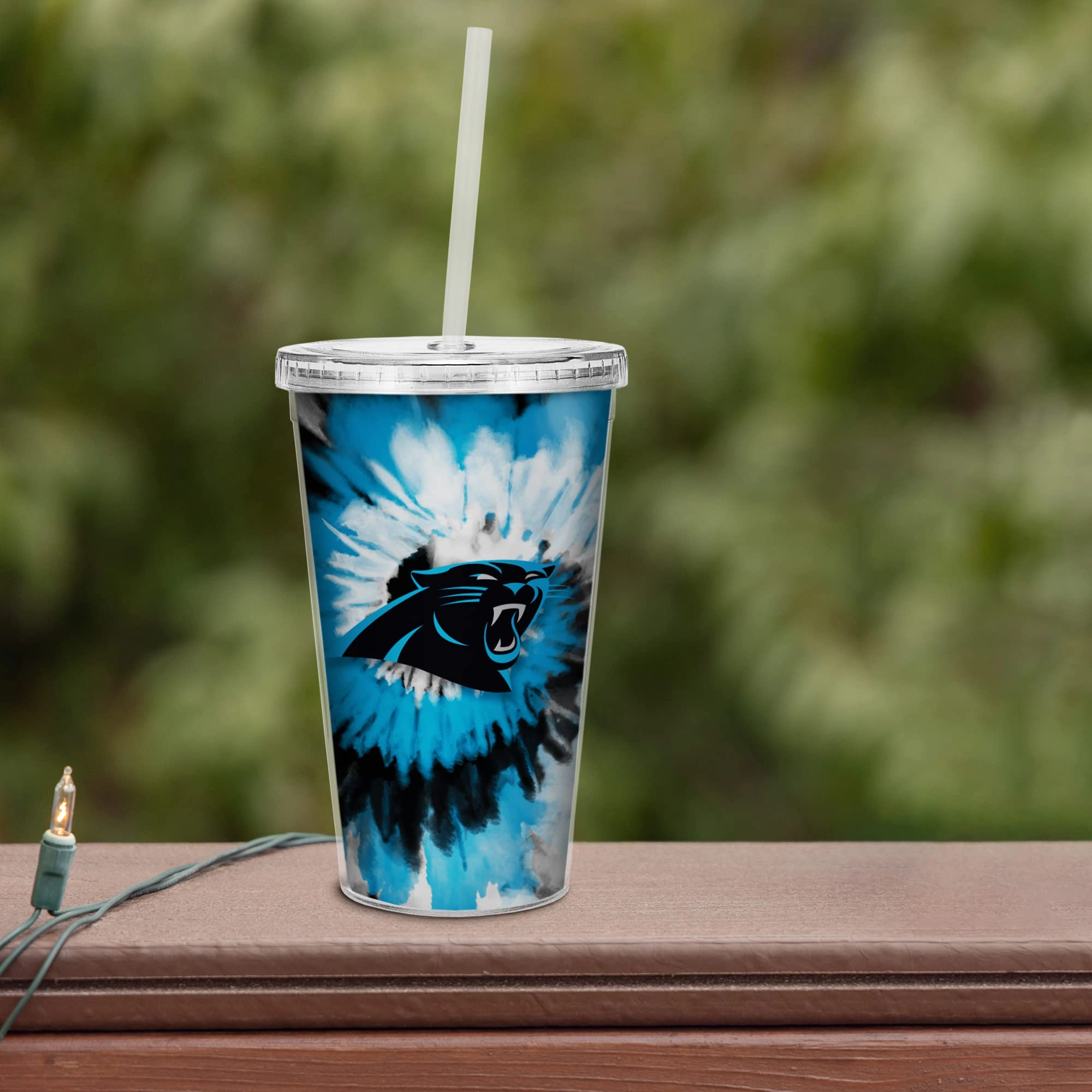 NFL Football Metallic Tie Dye Tumbler - 473ml