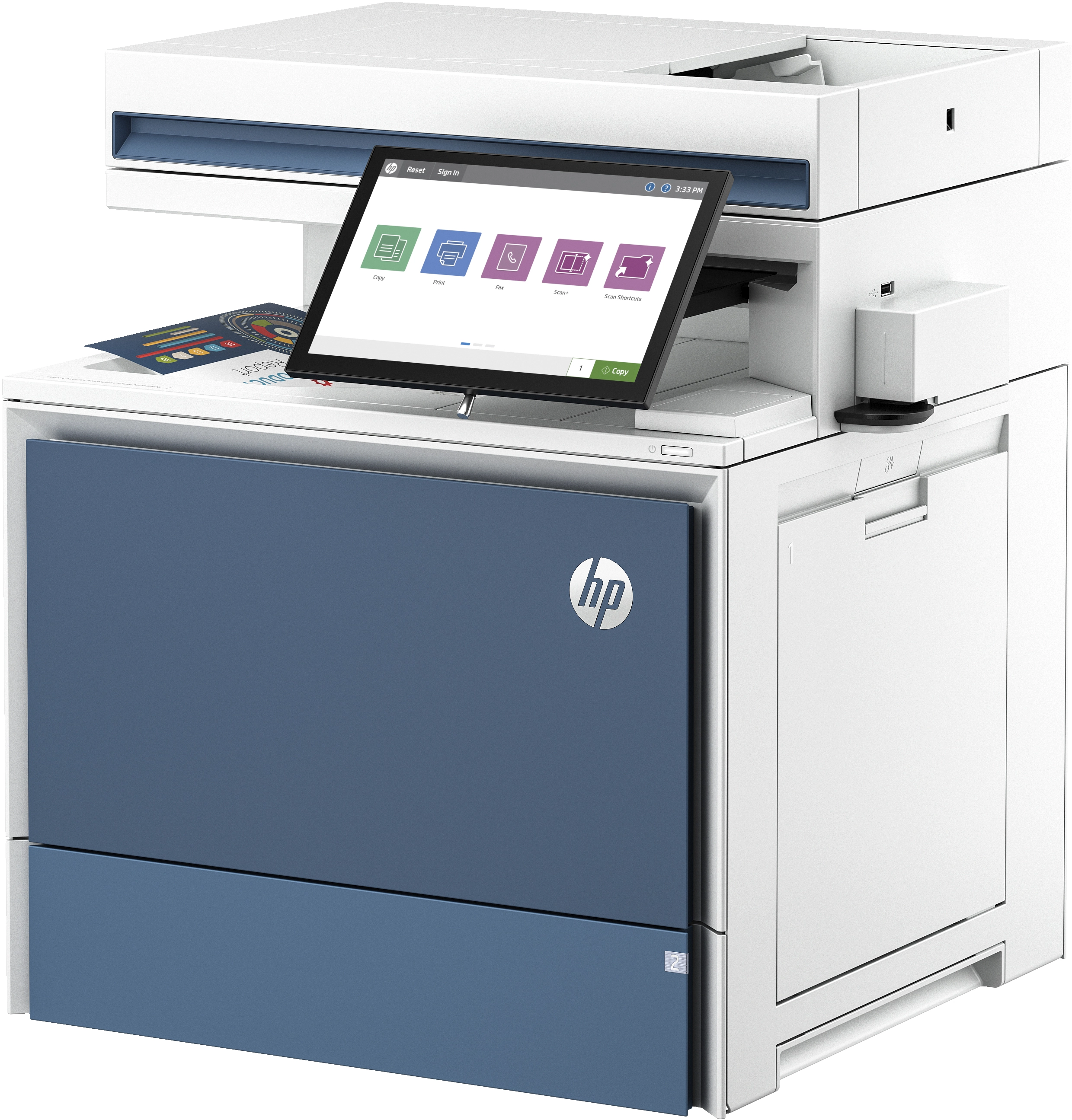 LaserJet Enterprise MFP 5800dn - color