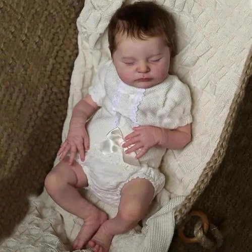 Laura Reborn Baby Doll - 20 inch Vinyl Dark Brown Ages 3+