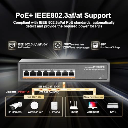 POE-G0800GM - 8-ports
