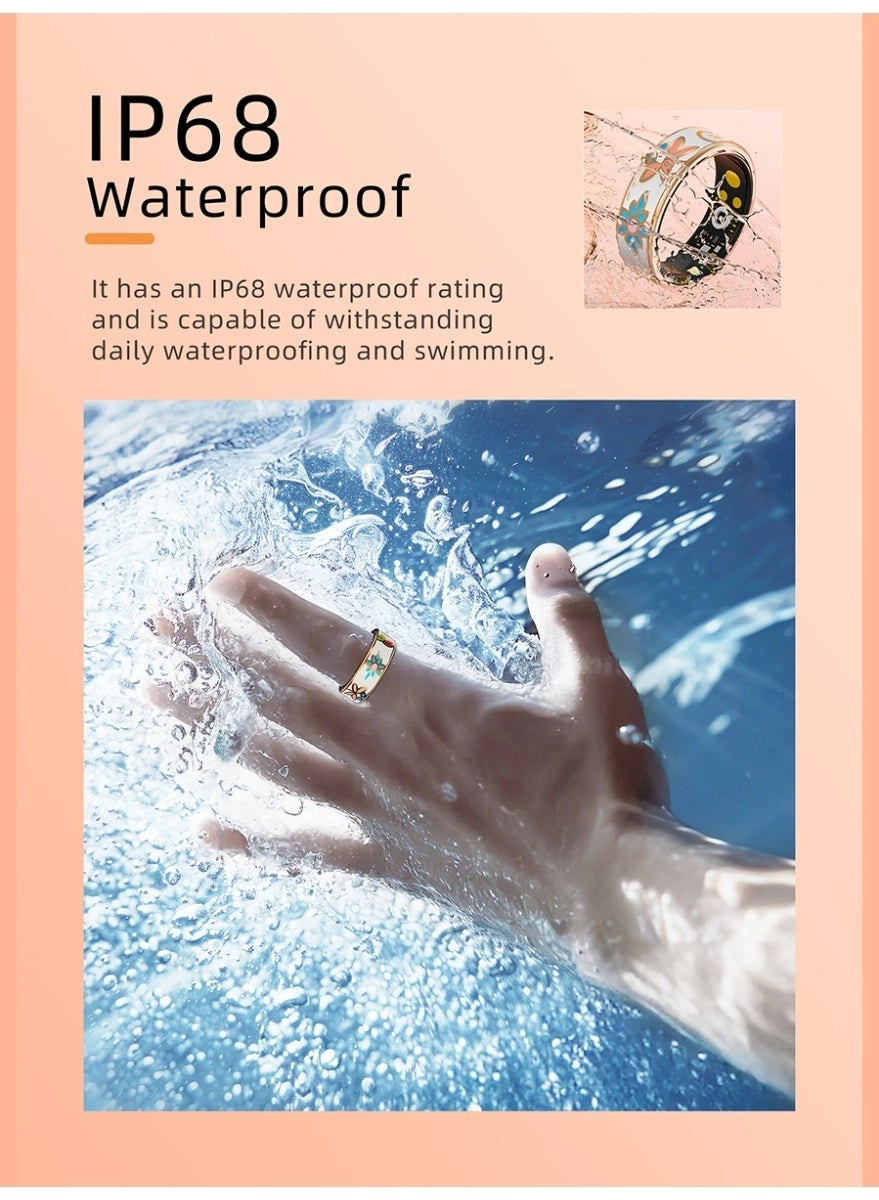 SMART RING - NFC IP68 Health Monitoring