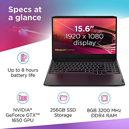 IdeaPad Gaming 3 15 82K20015US - 15.6'' Ryzen 5 5600H 8GB DDR4 256GB SSD