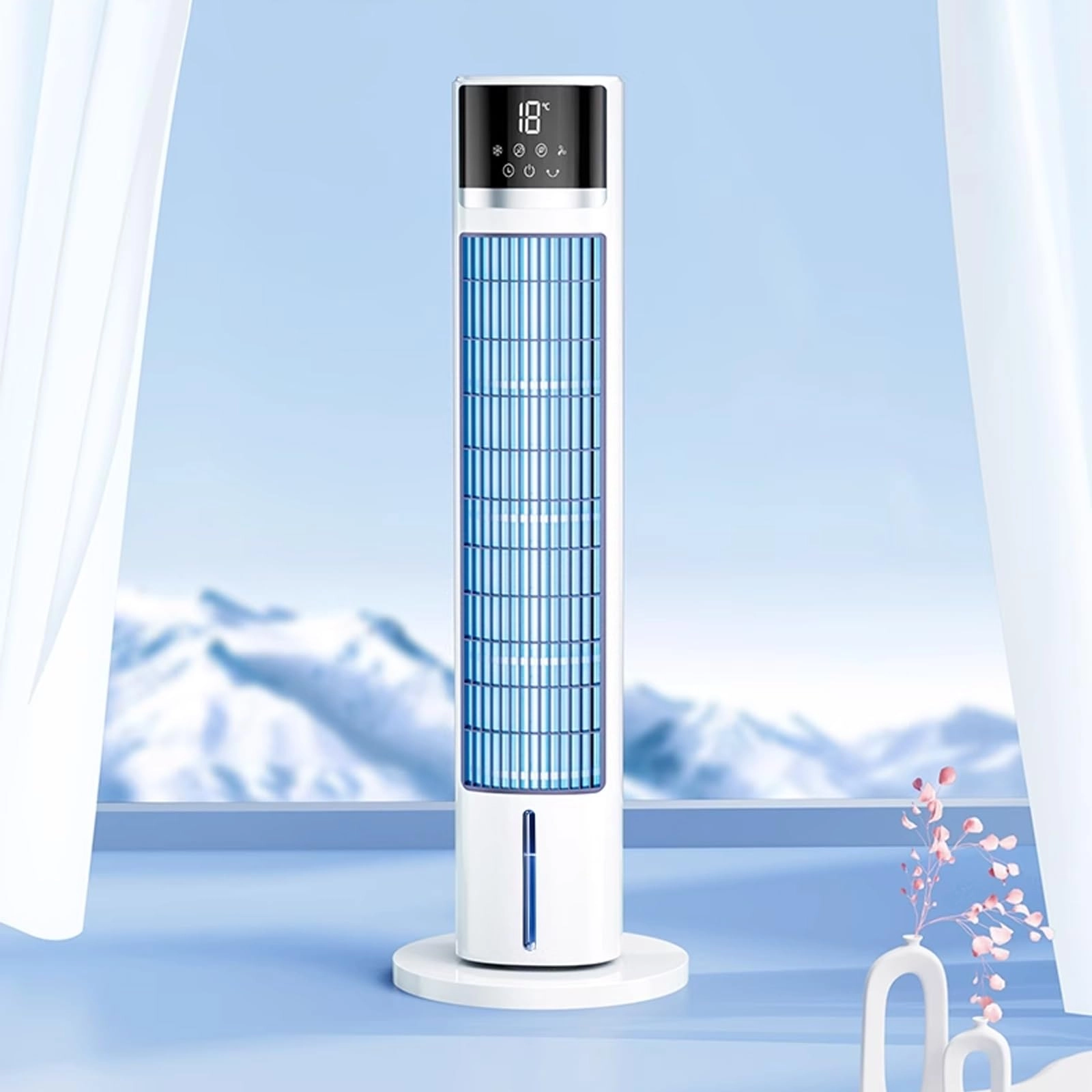UYTTRWC Waterfall Air Conditioning Fan