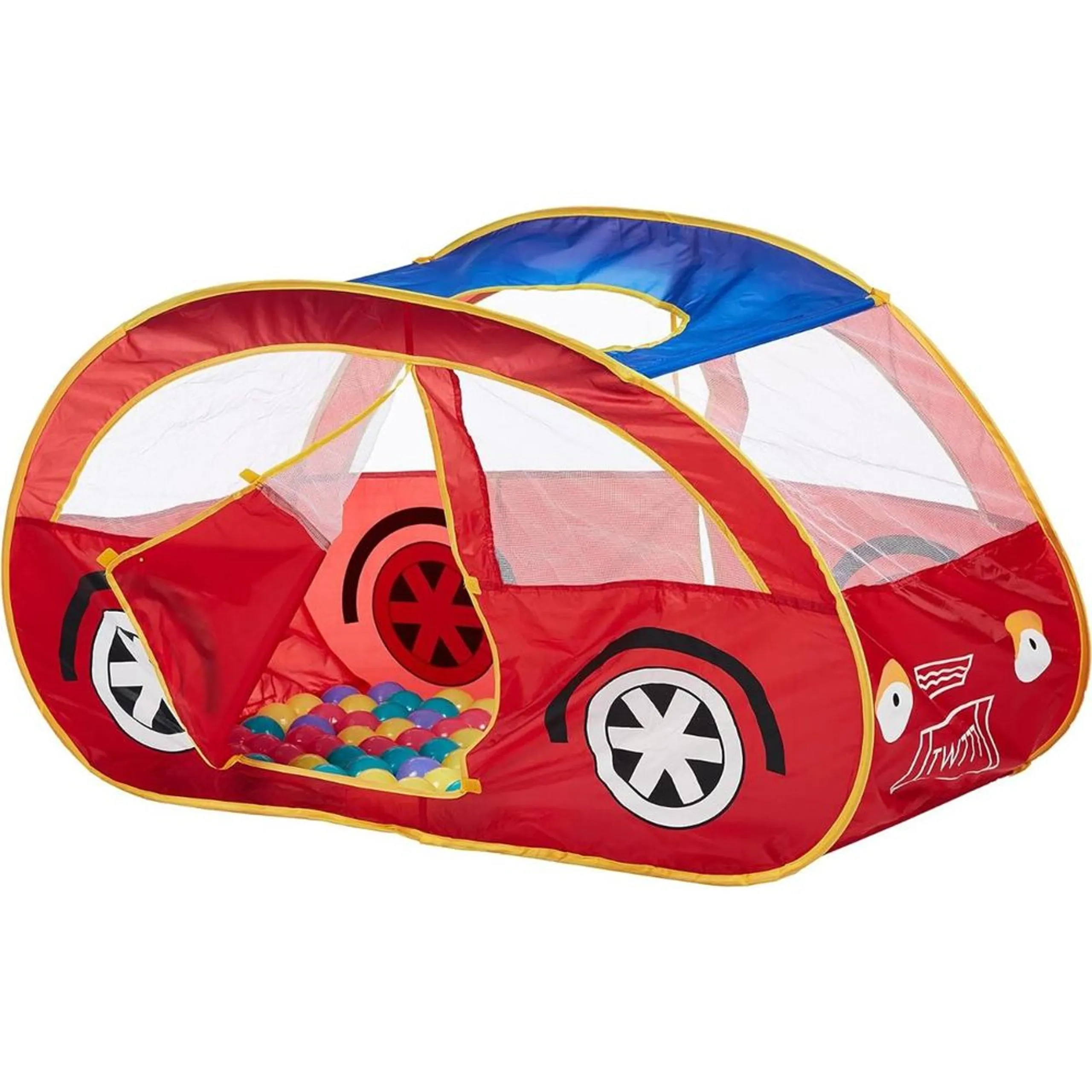 Car Play House - 100pcs 7cm balls 190D polyester