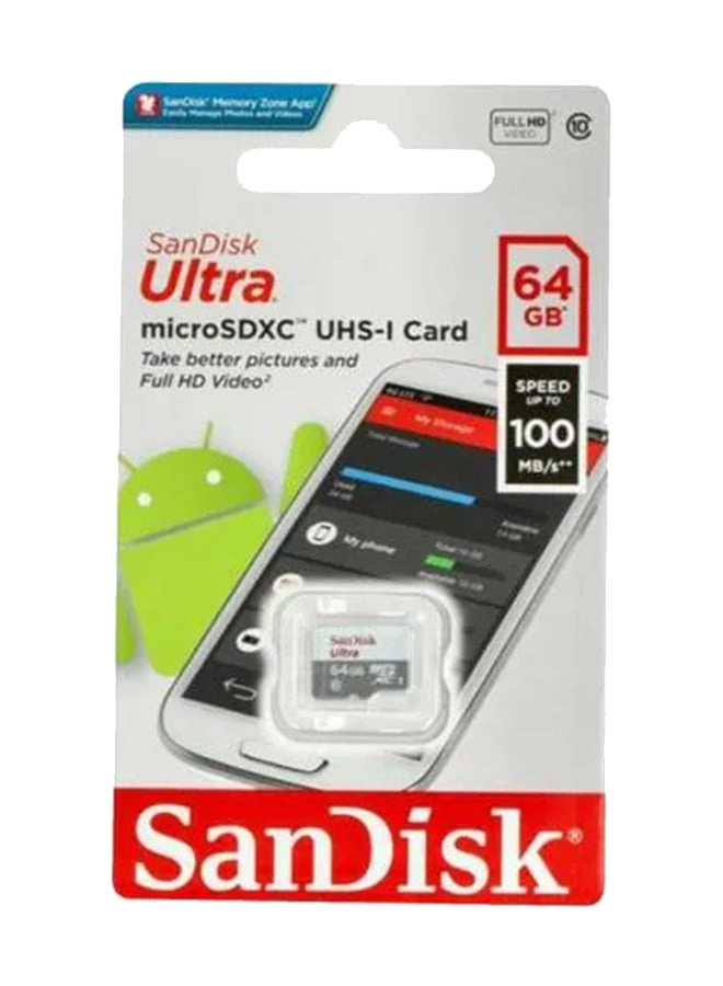Ultra Micro SDXC UHS I 64GB